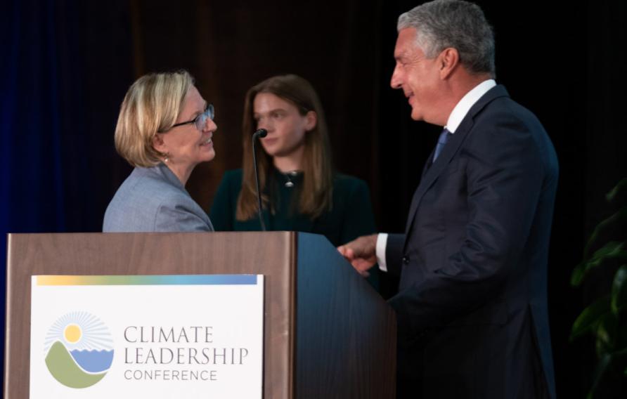 Steve Demetriou at Climate Leadership Awards 2023