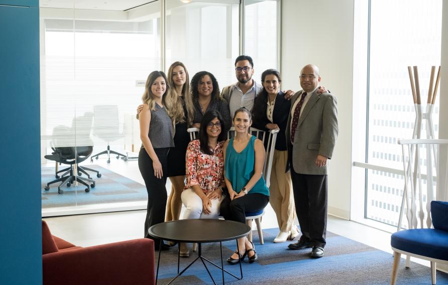 Group of Jacobs employees in office
