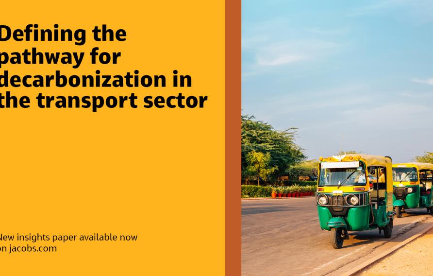 Defining the pathway for decarbonization in the transport sector