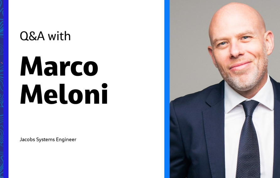 Q&amp;A with Marco Meloni Jacobs Systems Engineer