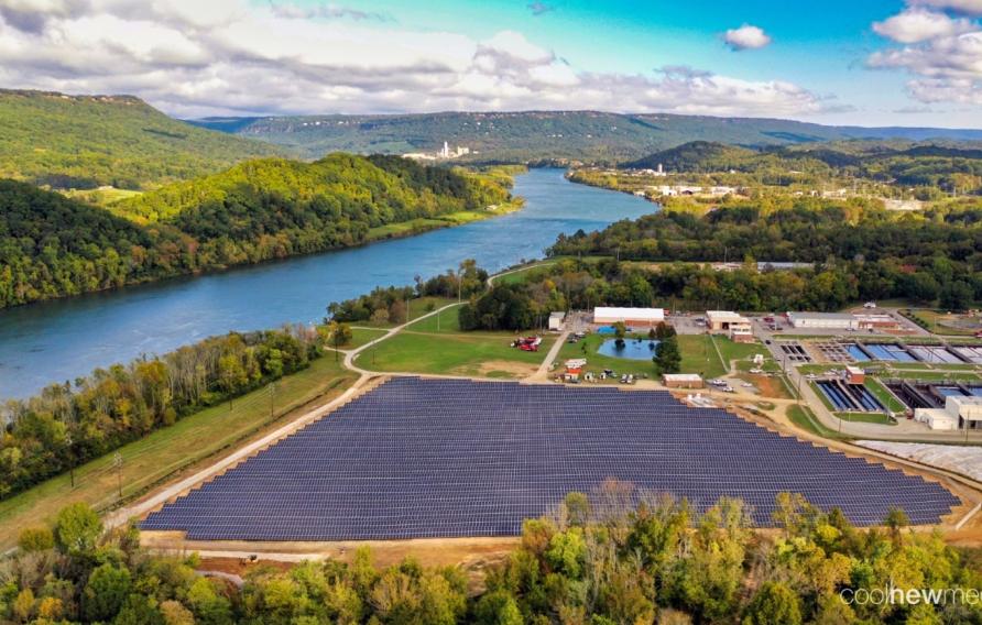 City of Chattanooga’s Moccasin Environmental Campus, Solar Array.