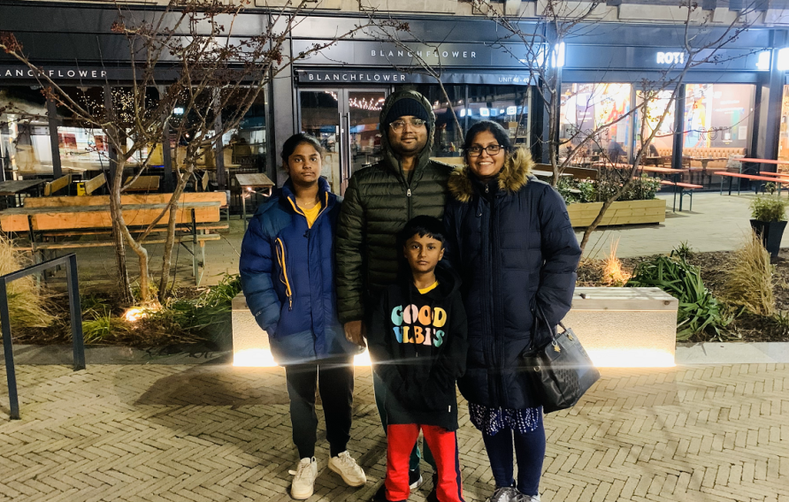 Sri Chennoji and family