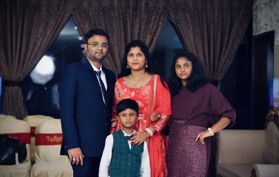 Sri Chennoji and family