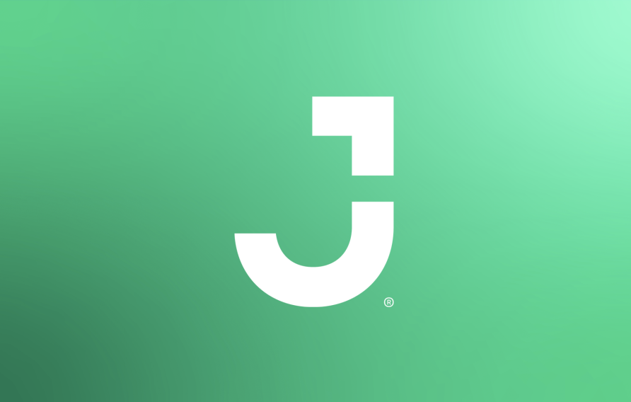 J-mark green gradient