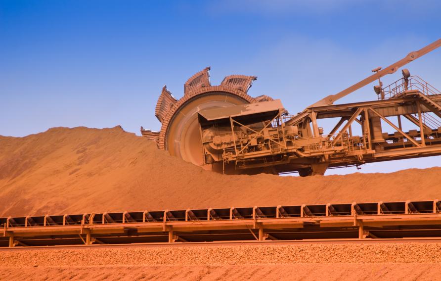 Iron Ore Mine Site Port Hedland Western Australia