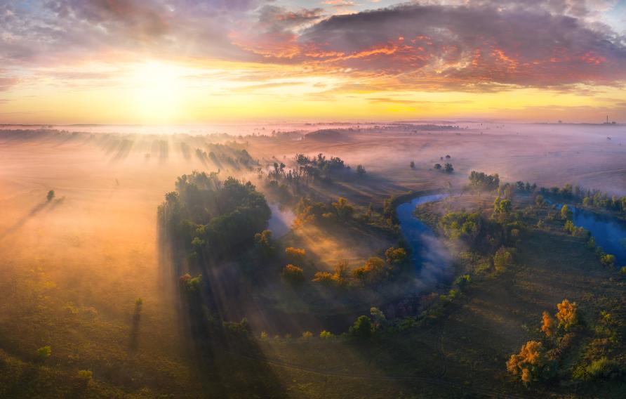 Misty Scenery