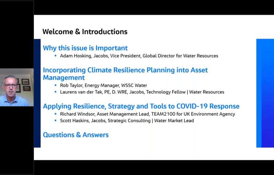 Water Utility Resilience + COVID-19 Response