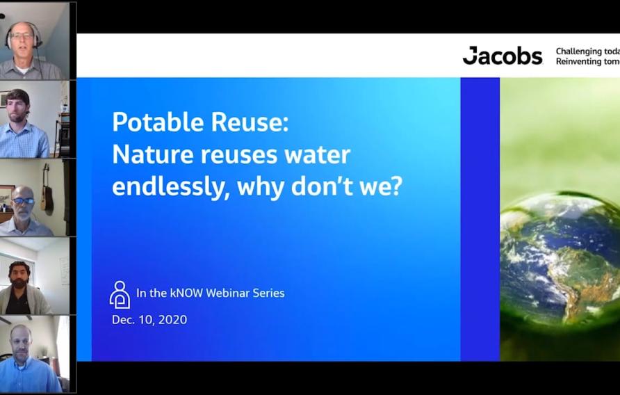 Potable Reuse: Nature Reuses Water Endlessly, Why Don't We?