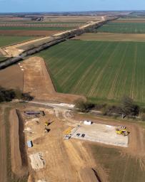 Aerial drone image of Strategic Pipeline Alliance project, courtesy of Matthew Power Photography