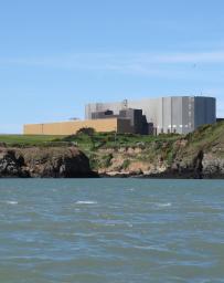 Wylfa Nuclear Power Station Anglesey North Wales Britain
