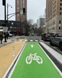 Chicago bike lane