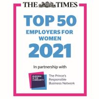 The Times Top 50 Women Employers in partnership with BITC banner