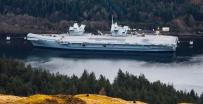 Queen Elizabeth jetty docked, image copyright Royal Navy