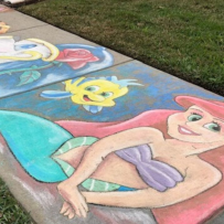 Sidewalk Chalk Art