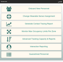 ion COVID-19 options screen