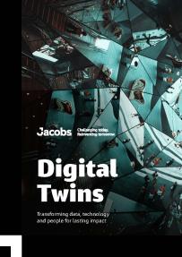 Front cover of Jacobs new digital twin paper