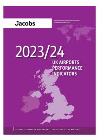 UK airports performance indicators 2023/24