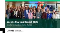 Jacobs 2025 England, Scotland and Wales Pay Gap Report Cover