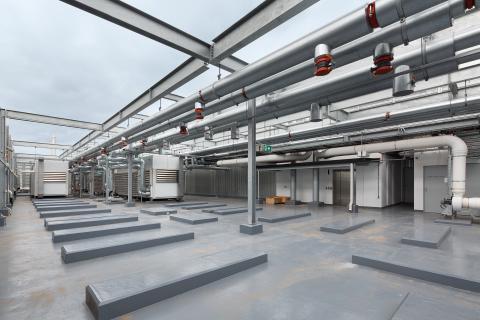 Expansion space for future heat pumps to serve South West Medical Precinct at Monash University