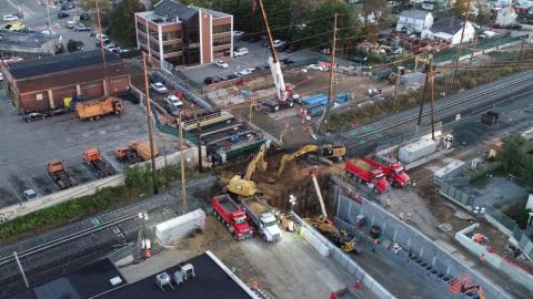 LIRR construction