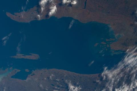 ISS photos of Jaymes Bay, Ontario Canada used for the AMASS project