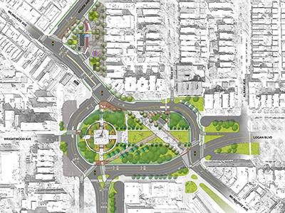 Design of Logan Square