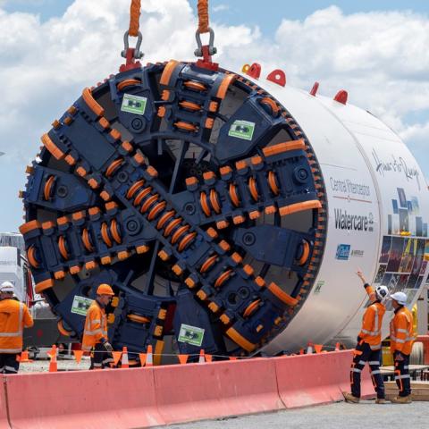 Central Interceptor Tunnel Boring Machine 