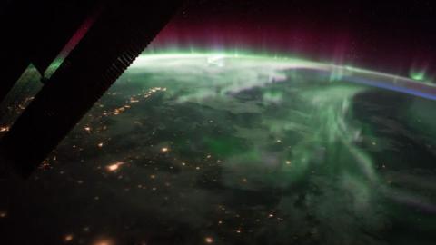 NASA storm image, Image credit: Gateway to Astronaut Photography of Earth 
