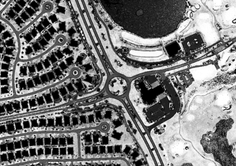 Aerial LiDAR capture of The Villages