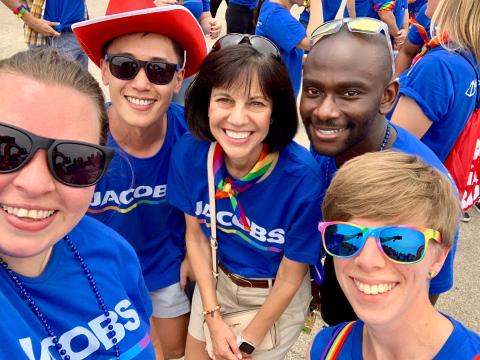 Joanne Caruso at Pride 