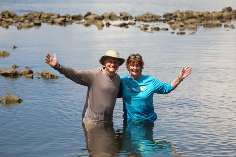 David Stejskal and Anne Birch, courtesy of Russell C. Mick