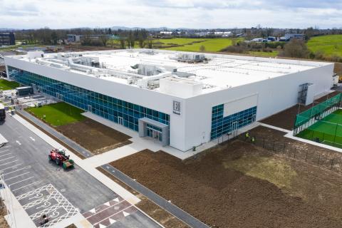 Edwards Lifesciences Limerick front elevation during construction