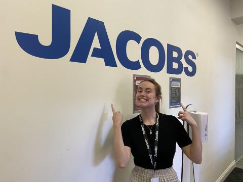 Niamh Dean by Jacobs sign