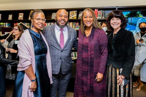 From left to right: Lesley Poole, Jeffery Dingle, Holly J. Mitchell and Judy Johnson