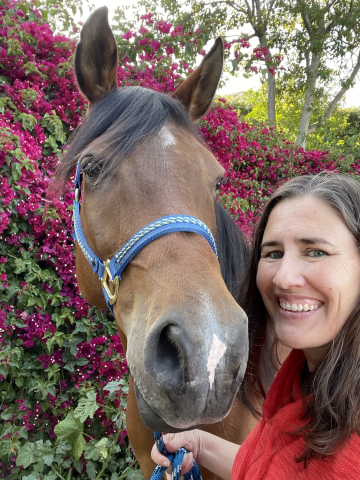 Renee and horse