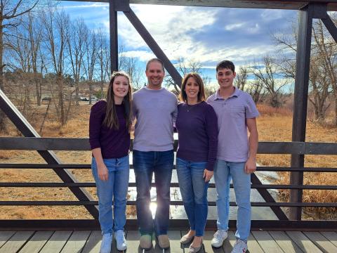 Lela Perkins and family