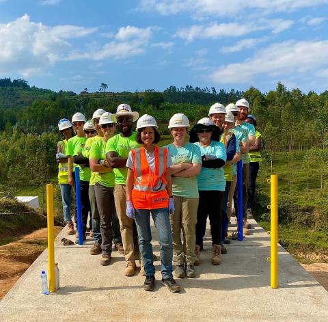 2022 Rwanda Bridge Build Team