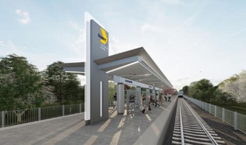 Station rendering 