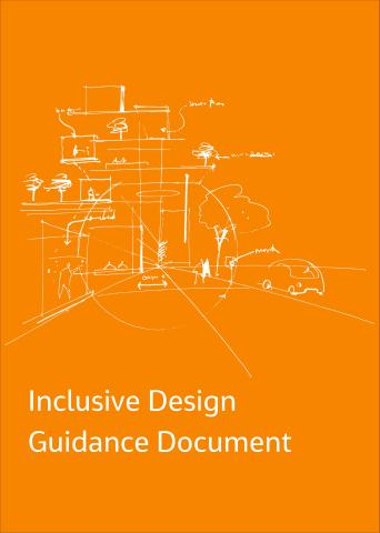 Inclusive Design Guidance Document cover page