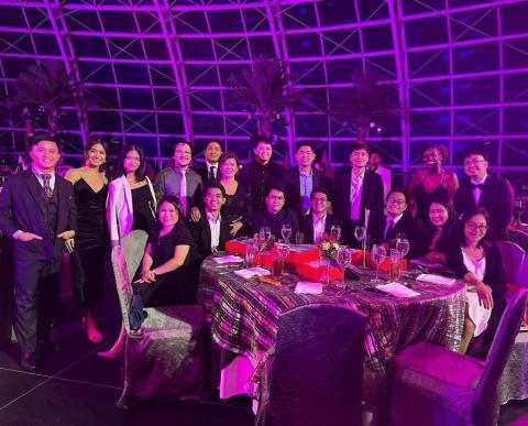 The amazing year end party.