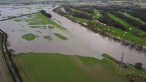 Low Crosby floodplain