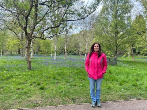 Visiting Wakehurst in Sussex.
