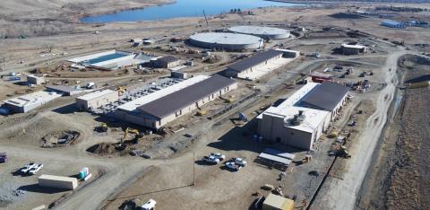 Denver Water Northwater Treatment Plant aerial