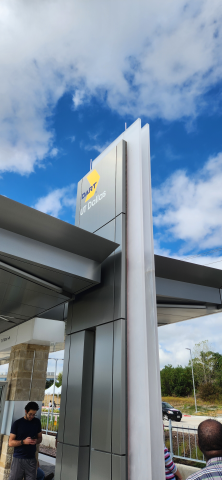 DART Silver Line station