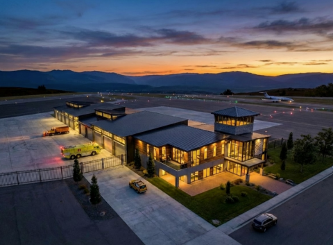 New Aircraft Rescue and Firefighting and Snow Removal Equipment Facility concept