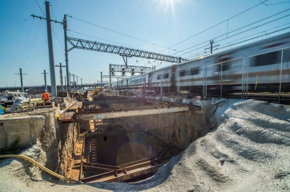 East Side Access under construction