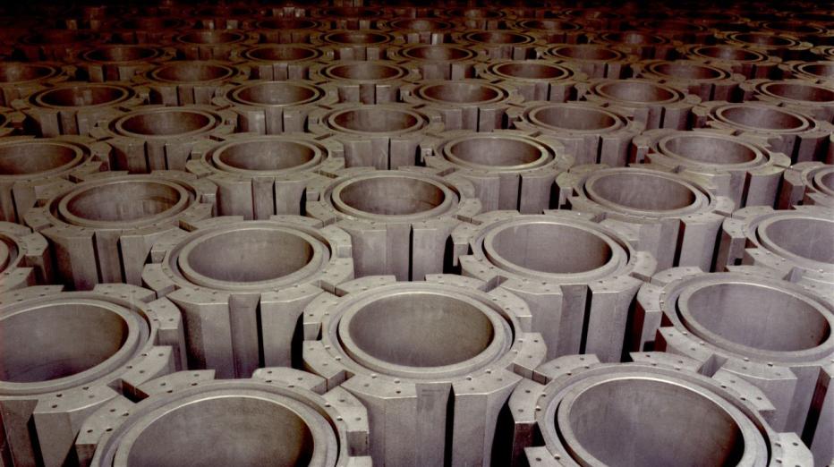 Stock image of graphite blocks