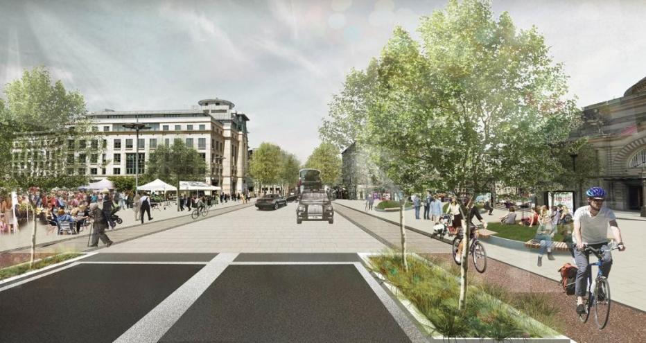 Rendering of Edinburgh Lothian Road