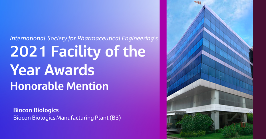 Sustainable, Safe and State-of-the-Art: Biocon Biologics’ New Bangalore Facility Receives Recognition