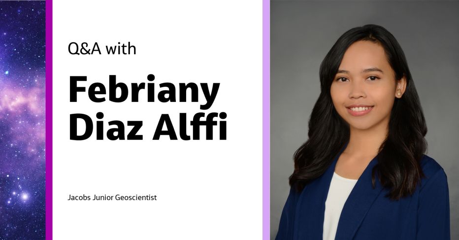 Q&A: Talking with Jacobs Junior Geoscientist Febriany Diaz Alffi